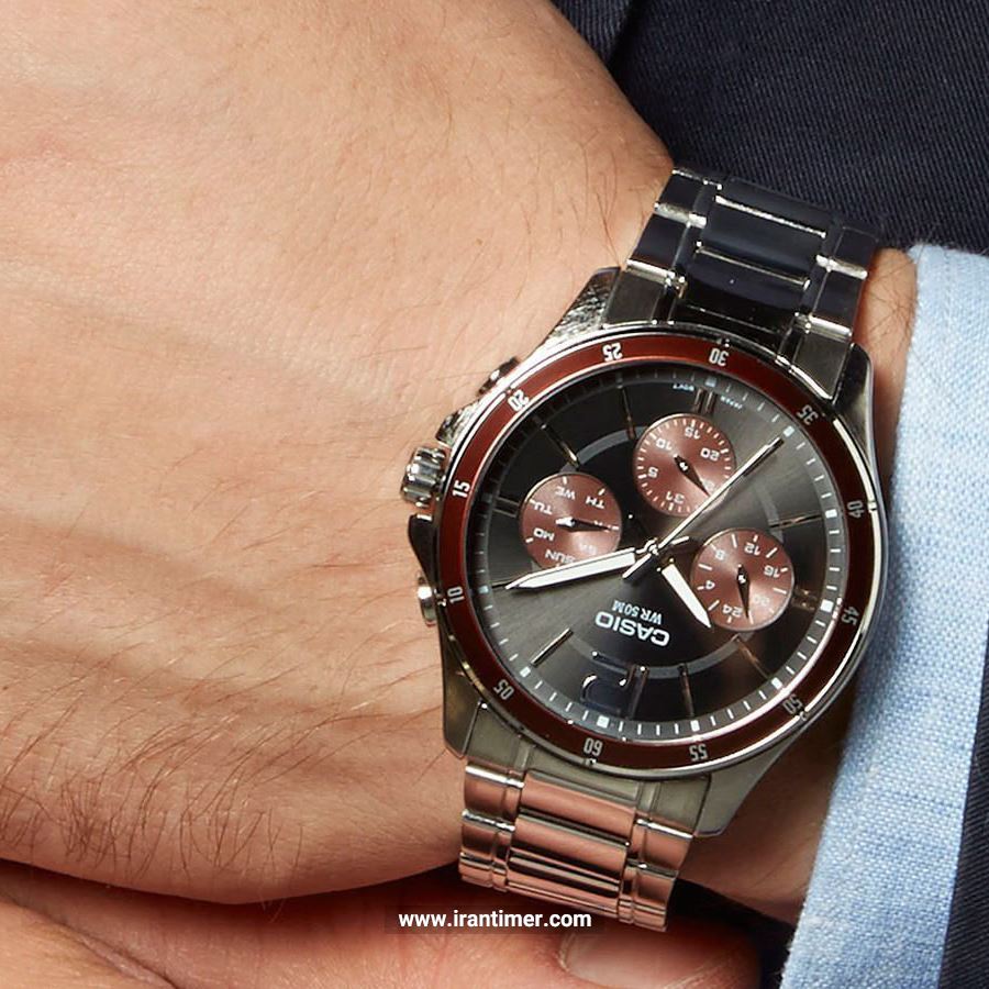 قیمت و خرید ساعت مچی مردانه کاسیو (CASIO) جنرال مدل MTP-1374D-5AVDF کلاسیک | اورجینال و اصلی