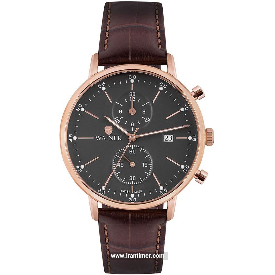 قیمت و خرید ساعت مچی مردانه واینر(WAINER) مدل WA.19196-B کلاسیک | اورجینال و اصلی
