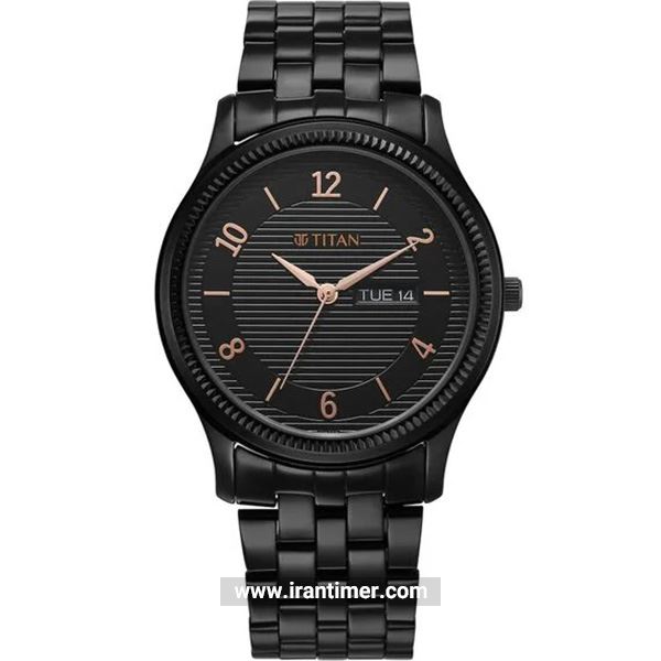 قیمت و خرید ساعت مچی مردانه تایتِن(TITAN) مدل T1824NM01 کلاسیک | اورجینال و اصلی
