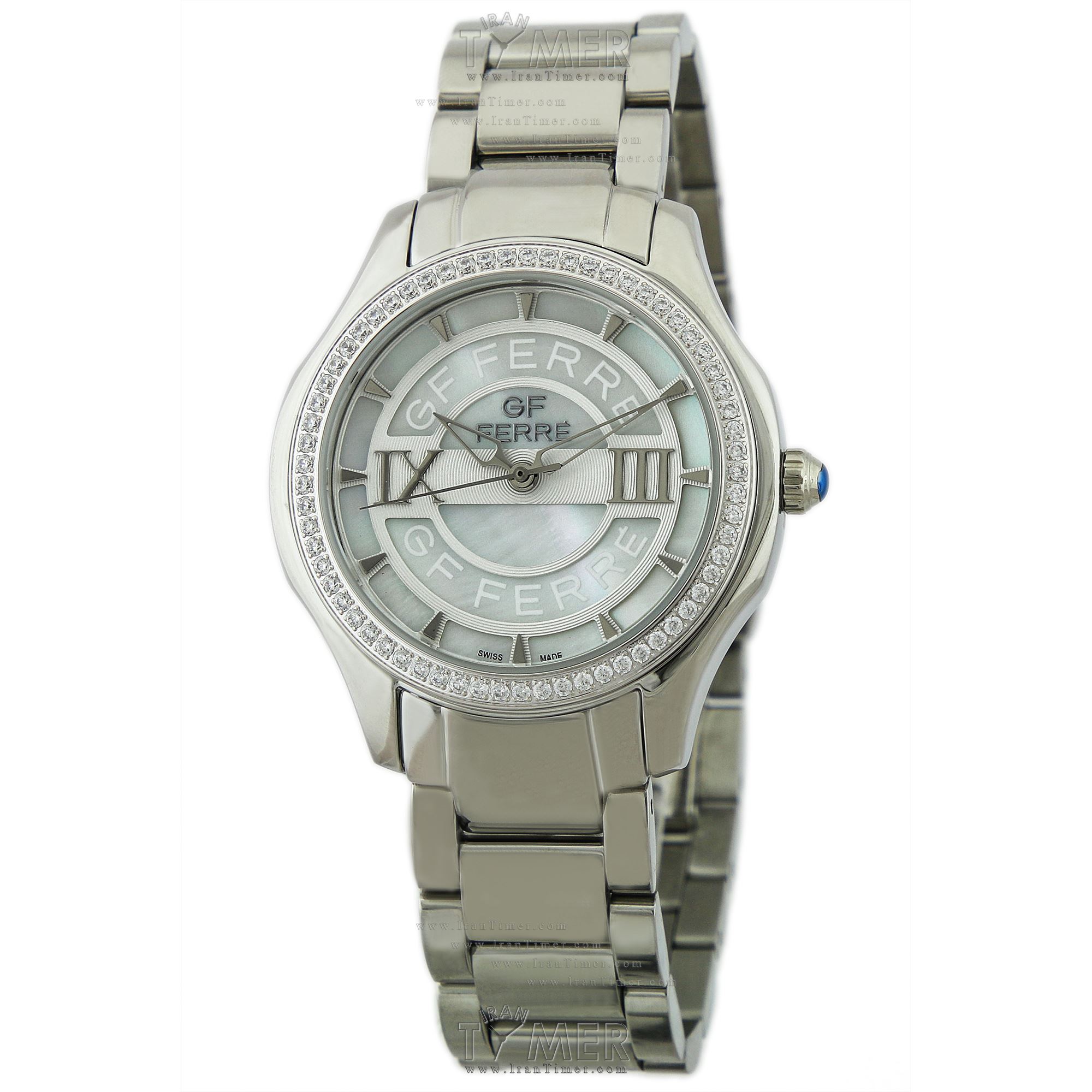 قیمت و خرید ساعت مچی زنانه جی اف فره(GF FERRE) مدل GF.SS105.01.1 کلاسیک | اورجینال و اصلی