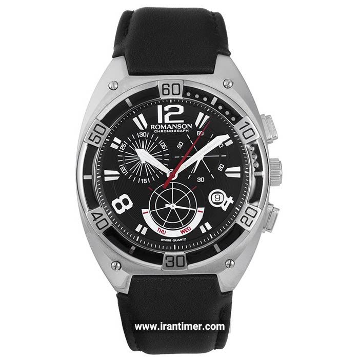 قیمت و خرید ساعت مچی مردانه رومانسون(ROMANSON) مدل TL1260HM1WA32W-BK کلاسیک | اورجینال و اصلی