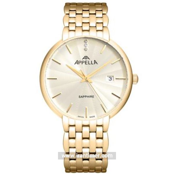 قیمت و خرید ساعت مچی مردانه اپلا(APPELLA) مدل L12000.1111DQ کلاسیک | اورجینال و اصلی