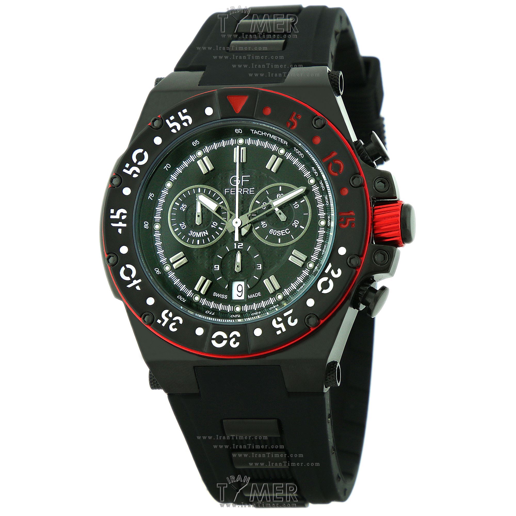 قیمت و خرید ساعت مچی مردانه جی اف فره(GF FERRE) مدل GF.BK12246 اسپرت | اورجینال و اصلی