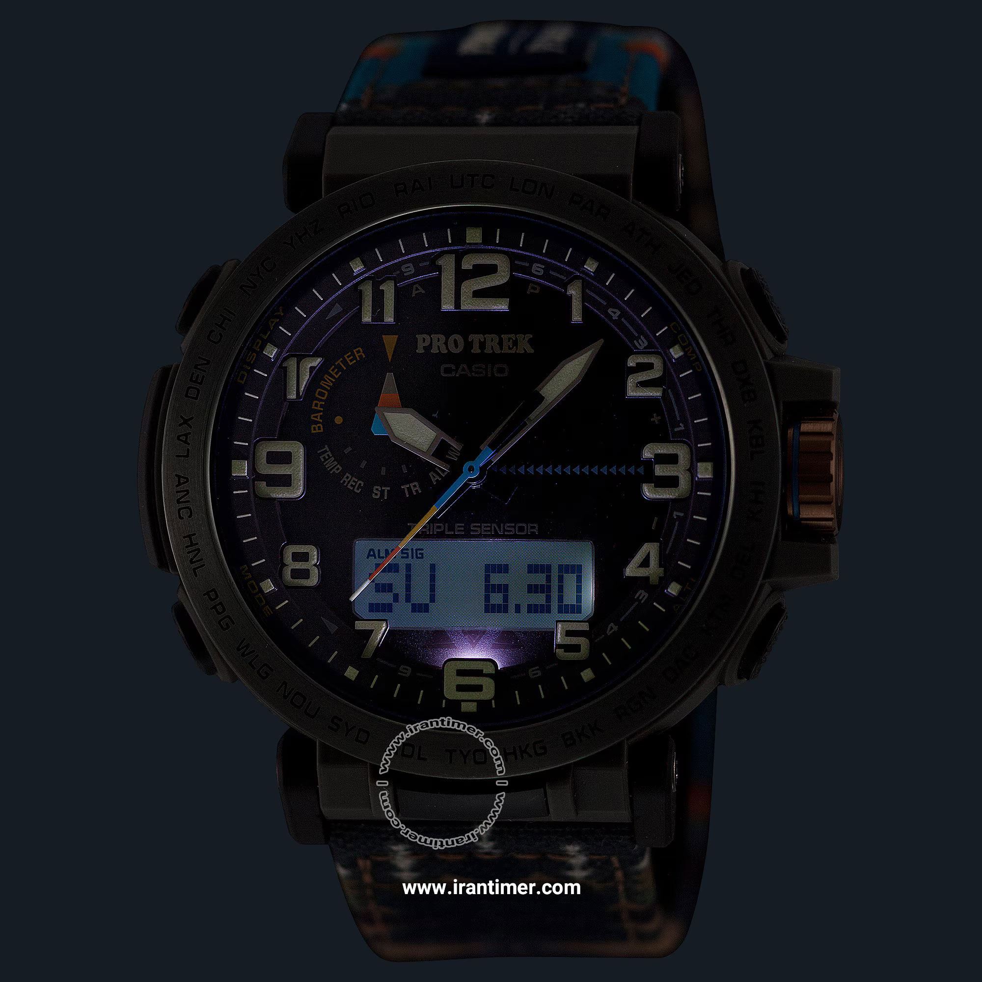 قیمت و خرید ساعت مچی مردانه کاسیو (CASIO) مدل PRG-601PE-5DR اسپرت | اورجینال و اصلی