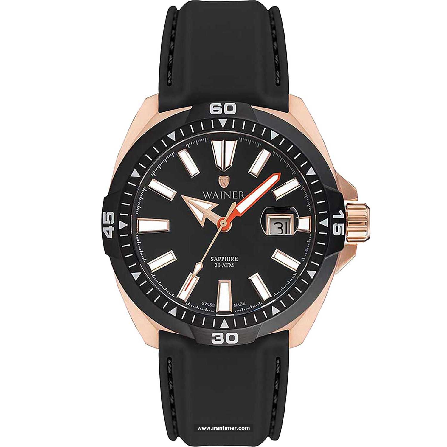 قیمت و خرید ساعت مچی مردانه واینر(WAINER) مدل WA.10922-D اسپرت | اورجینال و اصلی