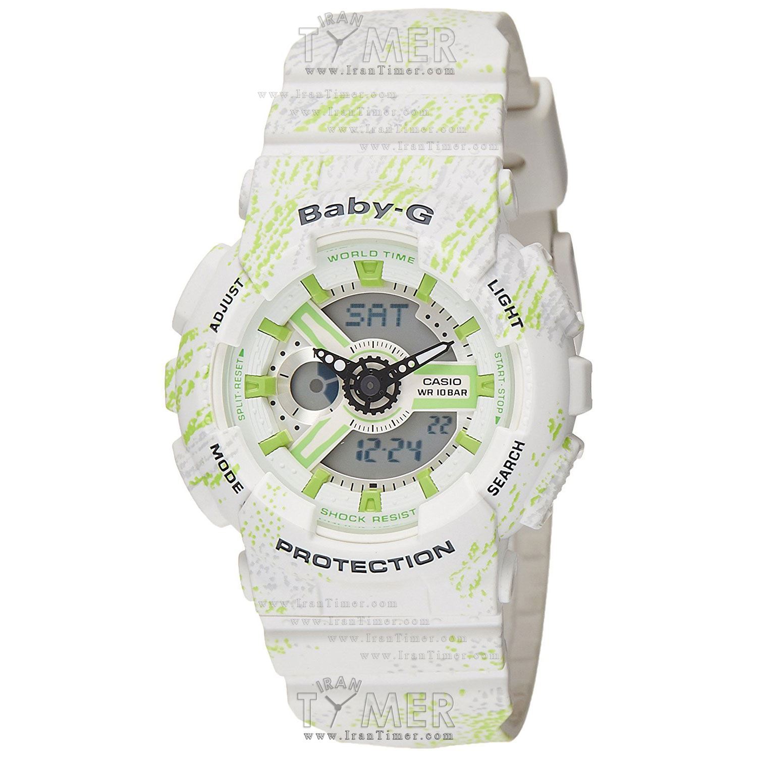 قیمت و خرید ساعت مچی کاسیو (CASIO) بیبی جی مدل BA-110TX-7ADR اسپرت | اورجینال و اصلی