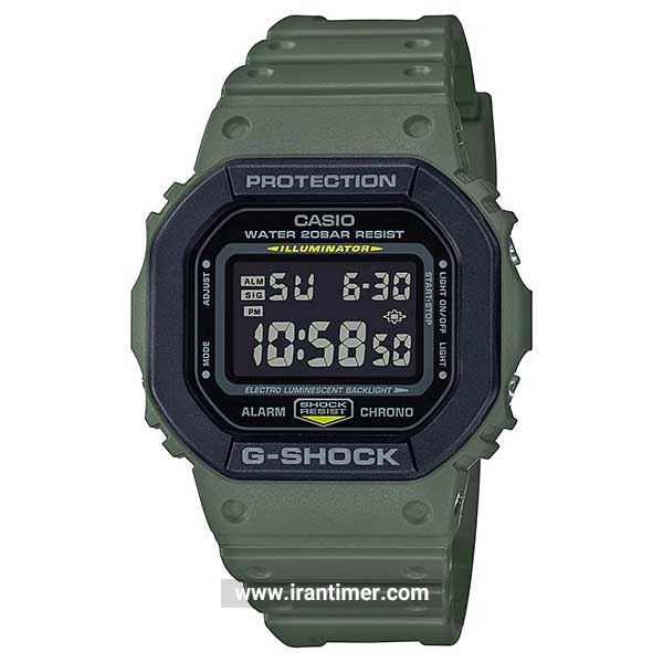 قیمت و خرید ساعت مچی مردانه کاسیو (CASIO) جی شاک مدل DW-5610SU-3DR اسپرت | اورجینال و اصلی