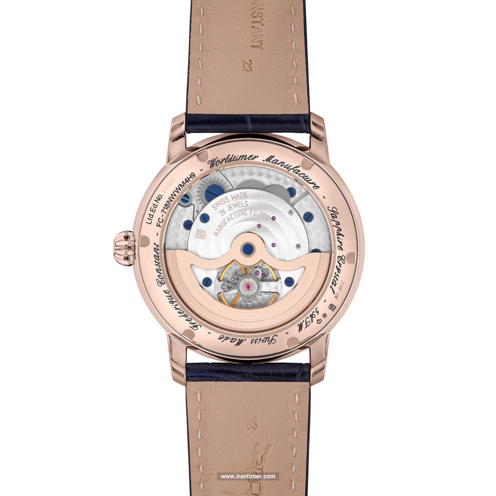 قیمت و خرید ساعت مچی مردانه فردریک کنستانت(FREDERIQUE CONSTANT) مدل FC-718NWWM4H9 کلاسیک | اورجینال و اصلی