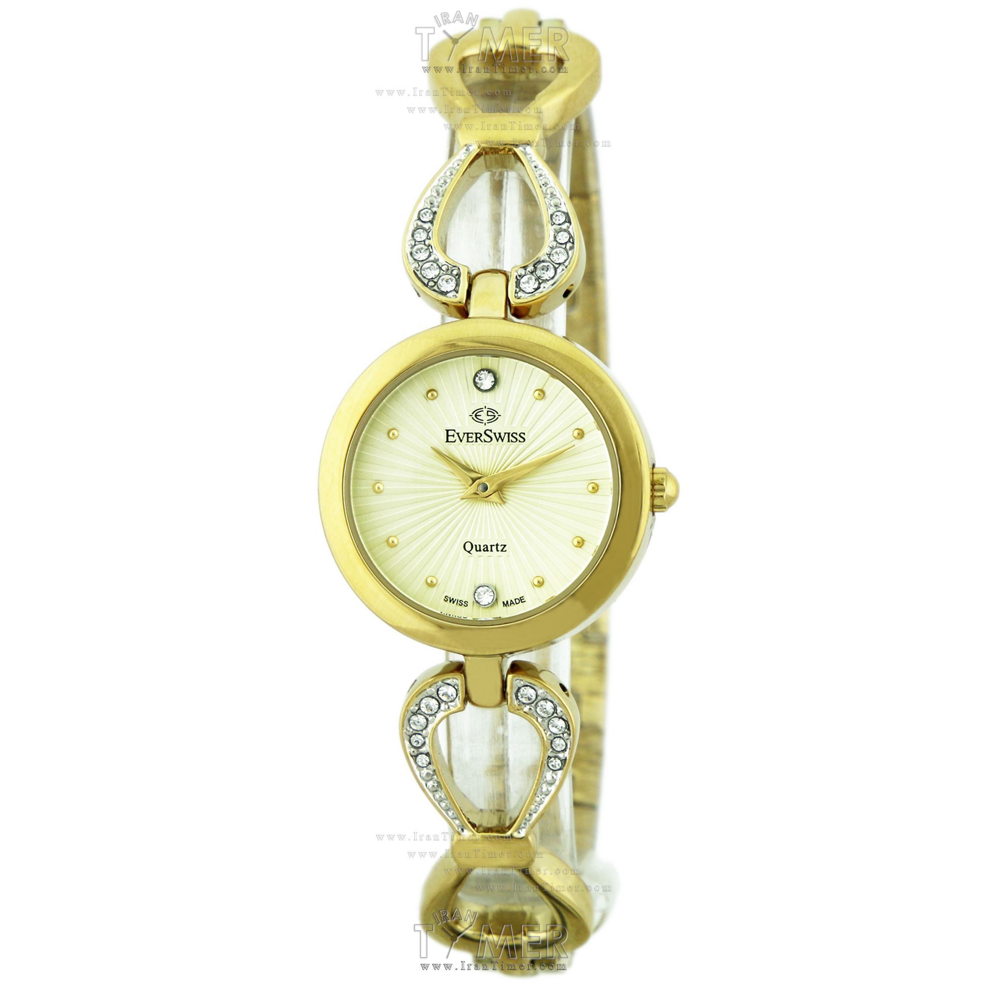 قیمت و خرید ساعت مچی زنانه اورسوئیس(EVER SWISS) مدل 2760-236D کلاسیک فشن | اورجینال و اصلی