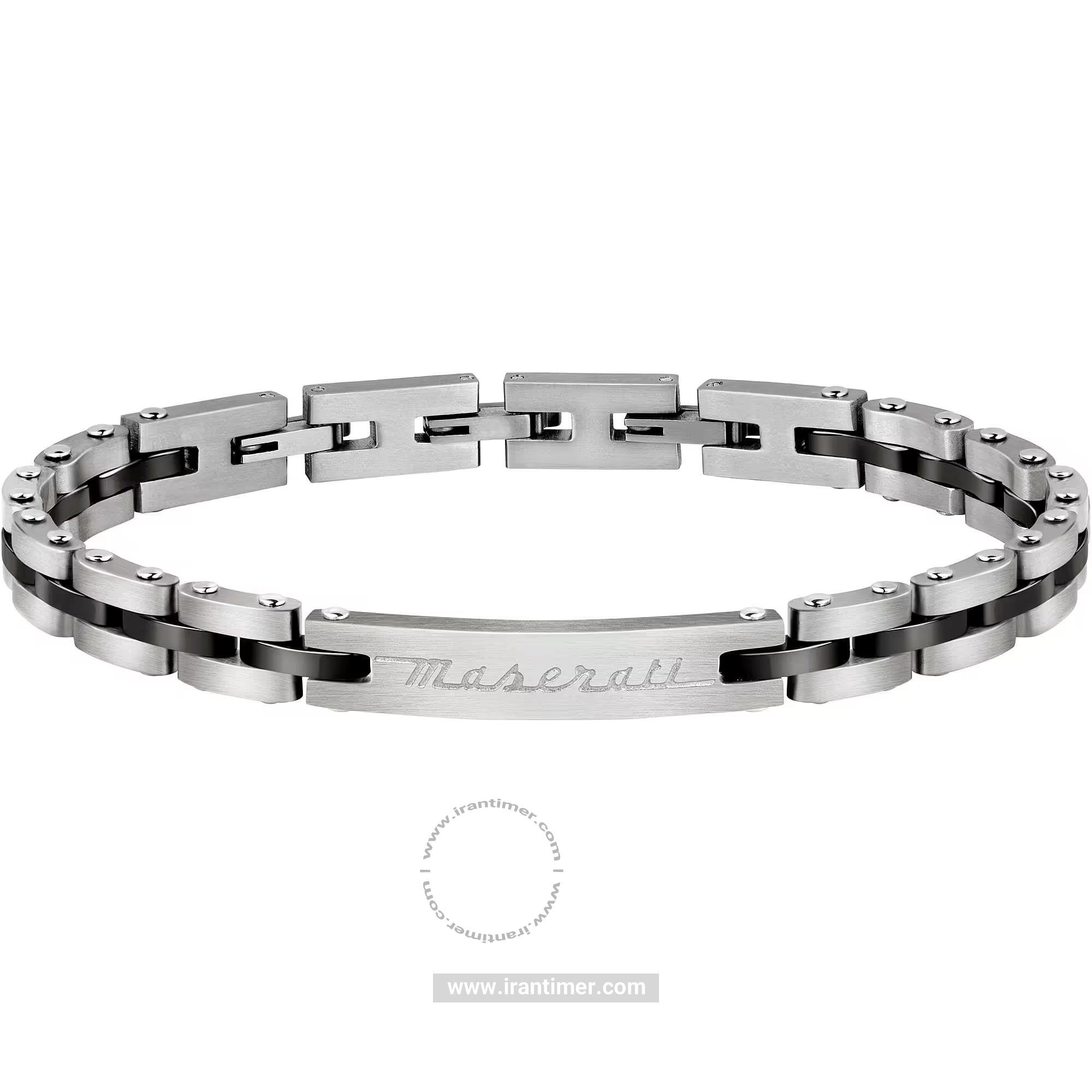 قیمت و خرید دستبند باز مردانه مازراتی(MASERATI) مدل JM220ASR07 کلاسیک | اورجینال و اصلی