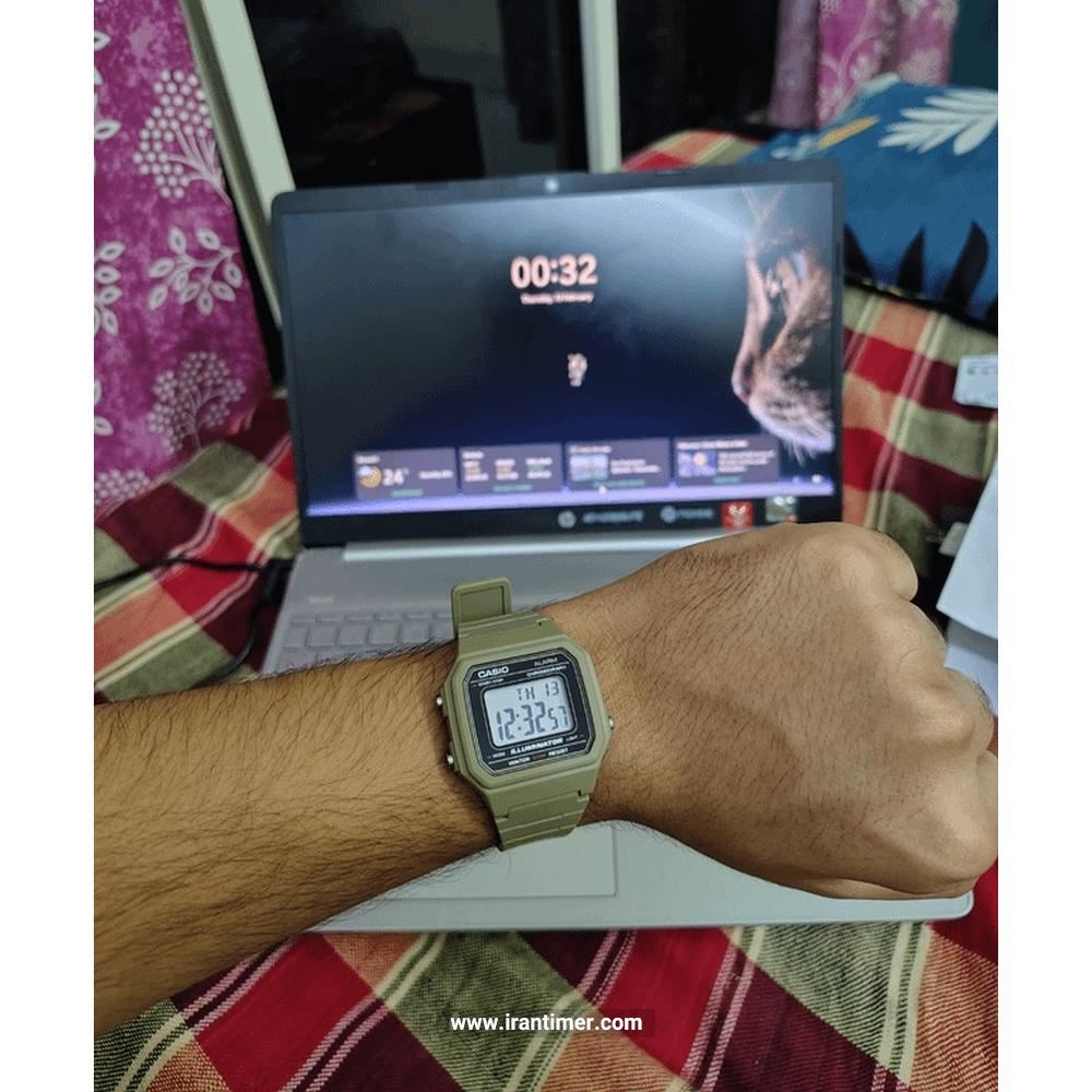 قیمت و خرید ساعت مچی مردانه کاسیو (CASIO) جنرال مدل W-217H-5AVDF اسپرت | اورجینال و اصلی