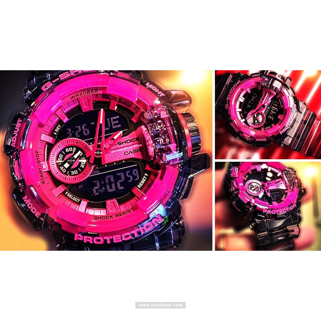 قیمت و خرید ساعت مچی مردانه زنانه کاسیو (CASIO) جی شاک مدل GA-400SK-1A4DR اسپرت | اورجینال و اصلی