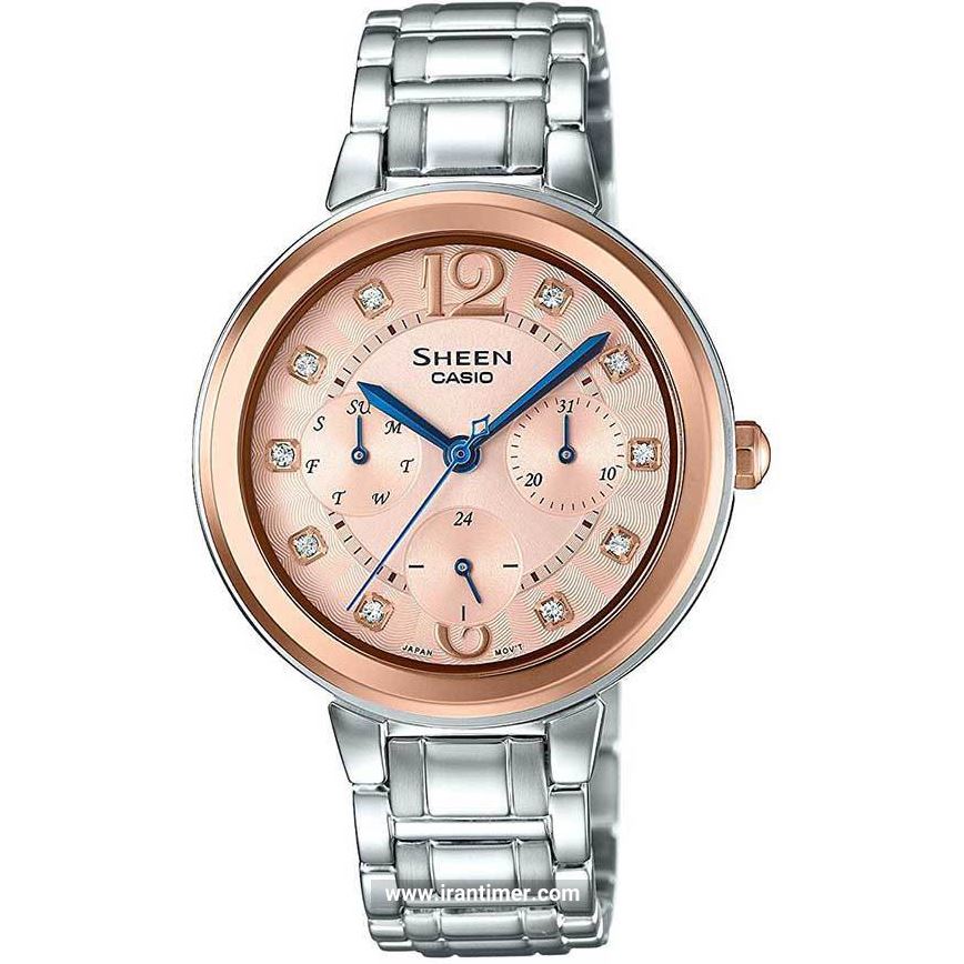قیمت و خرید ساعت مچی زنانه کاسیو (CASIO) شین مدل SHE-3048SG-7AUDR کلاسیک | اورجینال و اصلی