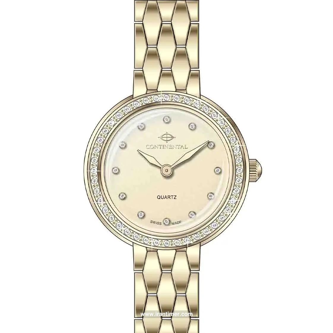 قیمت و خرید ساعت مچی زنانه کنتیننتال(CONTINENTAL) مدل 24604-LT202301 فشن | اورجینال و اصلی