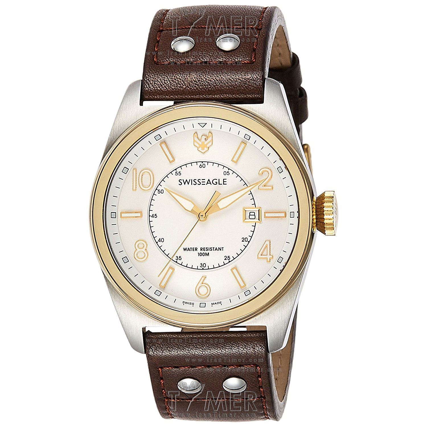 قیمت و خرید ساعت مچی مردانه سوئیس ایگل(SWISS EAGLE) مدل SE9045-05 کلاسیک | اورجینال و اصلی