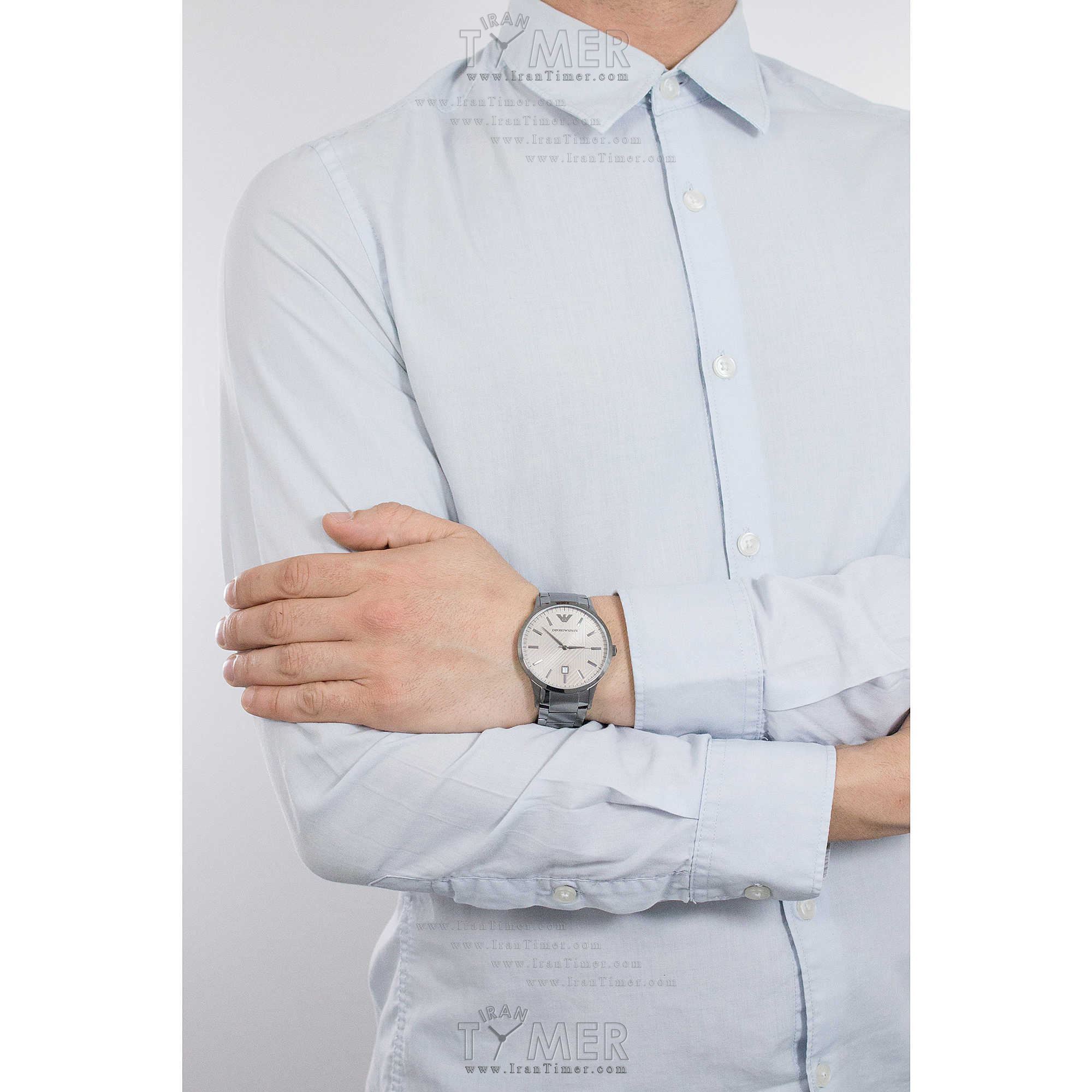 قیمت و خرید ساعت مچی مردانه امپریو آرمانی(EMPORIO ARMANI) مدل AR11120 کلاسیک | اورجینال و اصلی