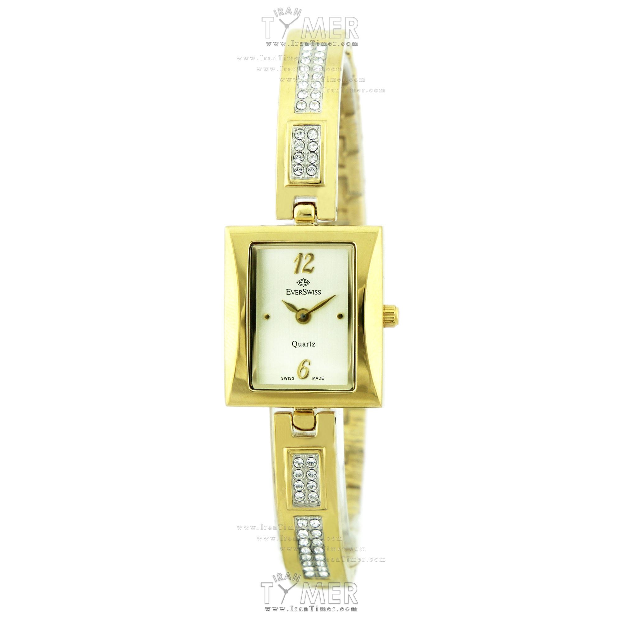 قیمت و خرید ساعت مچی زنانه اورسوئیس(EVER SWISS) مدل 2761-236D کلاسیک فشن | اورجینال و اصلی