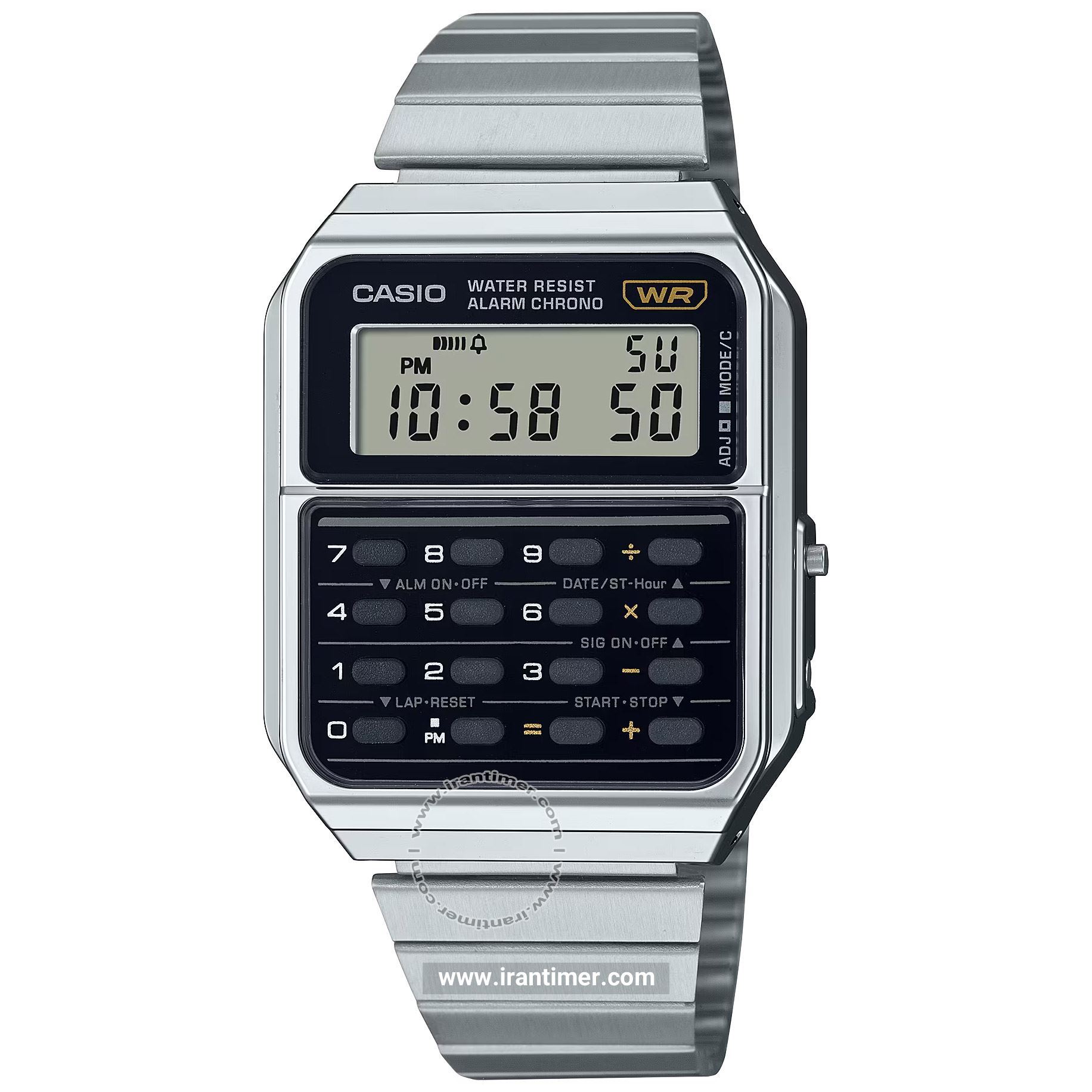 قیمت و خرید ساعت مچی مردانه زنانه کاسیو (CASIO) جنرال مدل CA-500WE-1ADF کلاسیک | اورجینال و اصلی