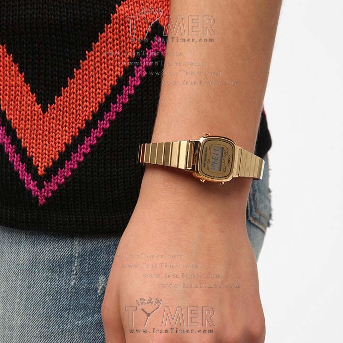 قیمت و خرید ساعت مچی زنانه کاسیو (CASIO) جنرال مدل LA-670WGA-9DF کلاسیک | اورجینال و اصلی