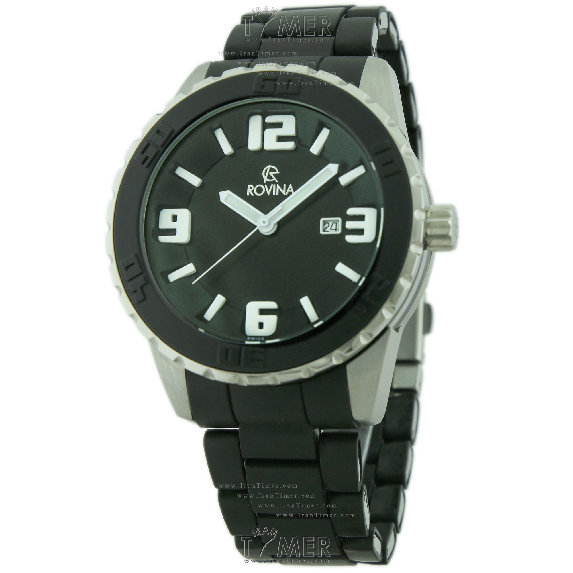 قیمت و خرید ساعت مچی مردانه رُوینا(ROVINA) مدل 57138G1SB اسپرت | اورجینال و اصلی
