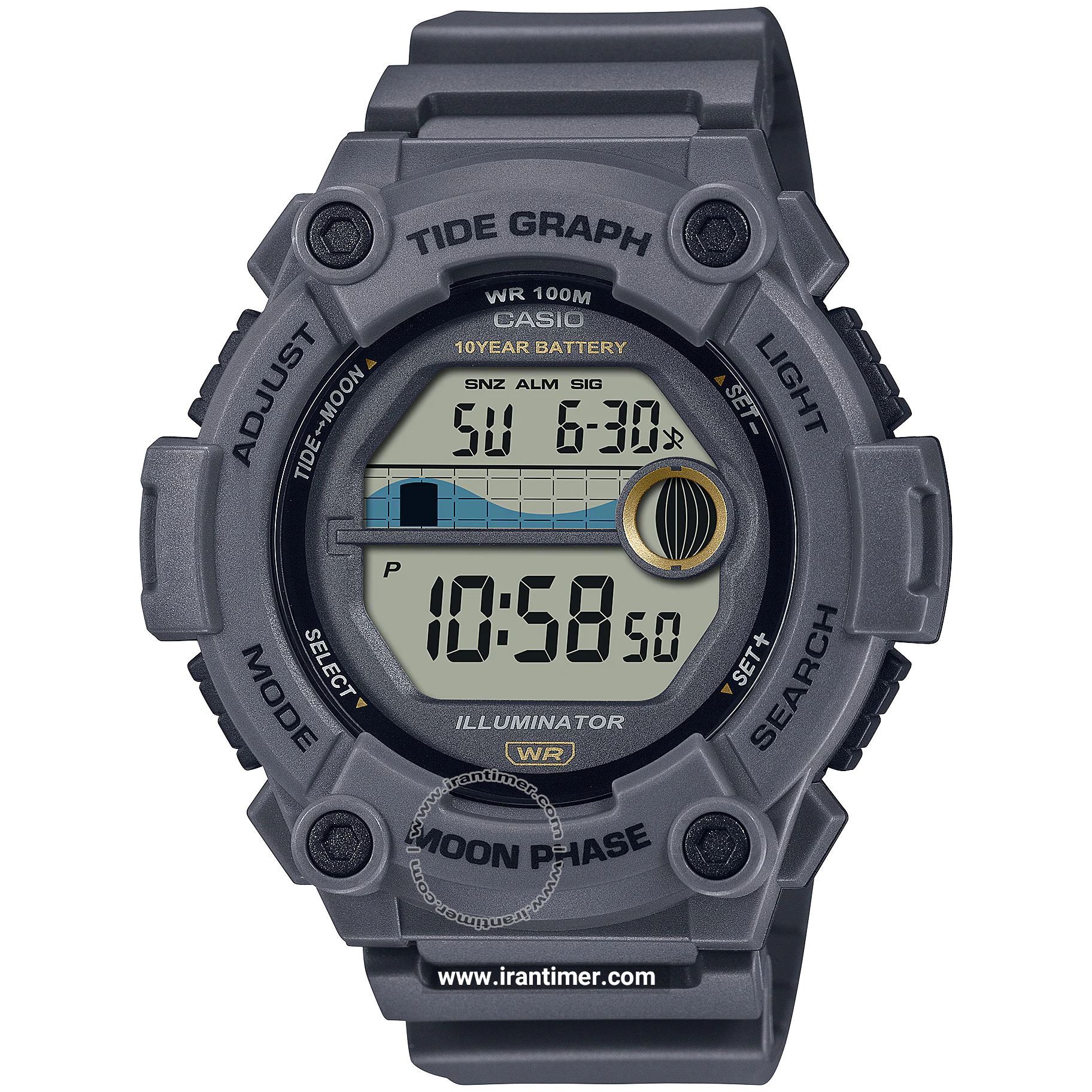 قیمت و خرید ساعت مچی مردانه کاسیو (CASIO) جنرال مدل WS-1300H-8AVDF اسپرت | اورجینال و اصلی