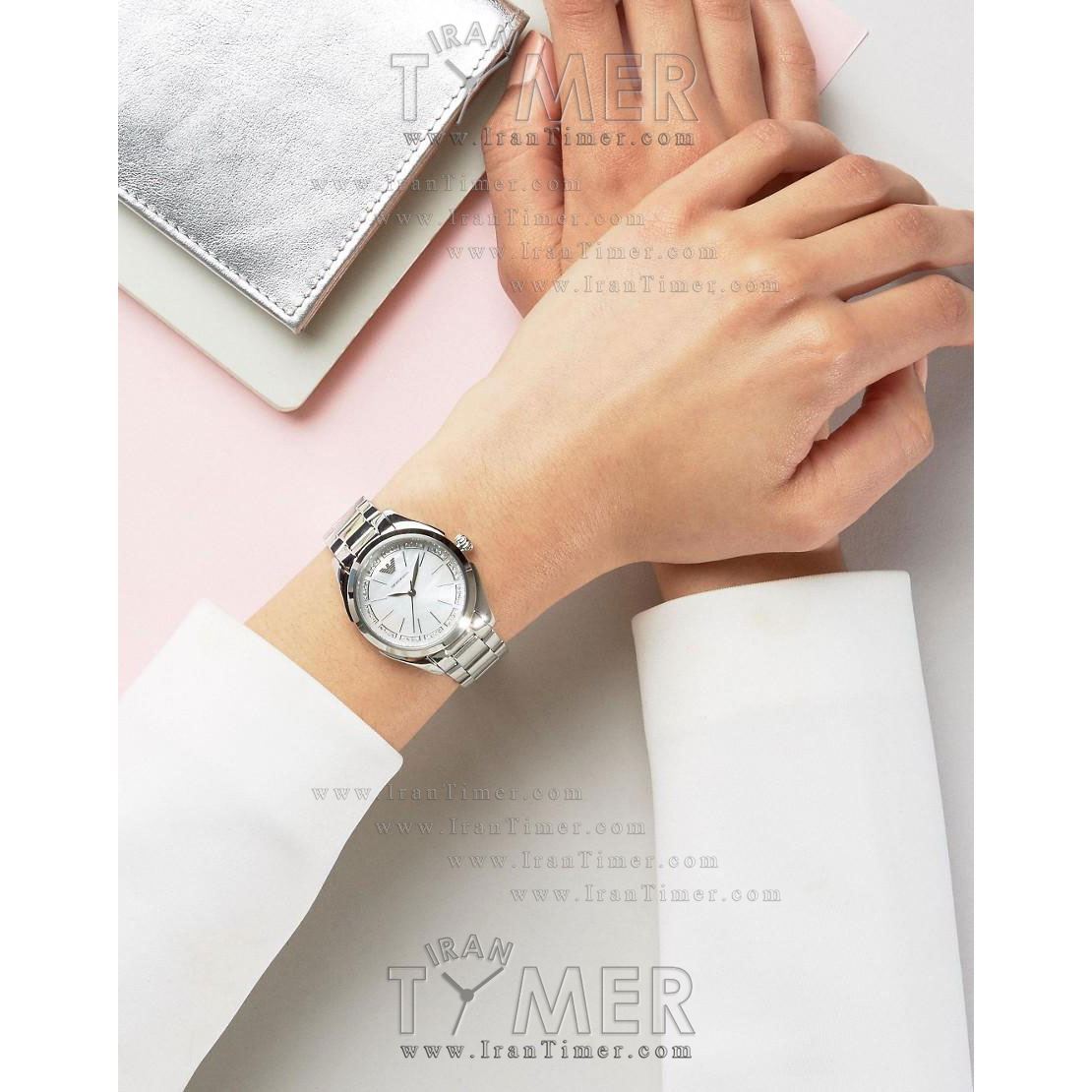 قیمت و خرید ساعت مچی زنانه امپریو آرمانی(EMPORIO ARMANI) مدل AR11030 کلاسیک فشن | اورجینال و اصلی