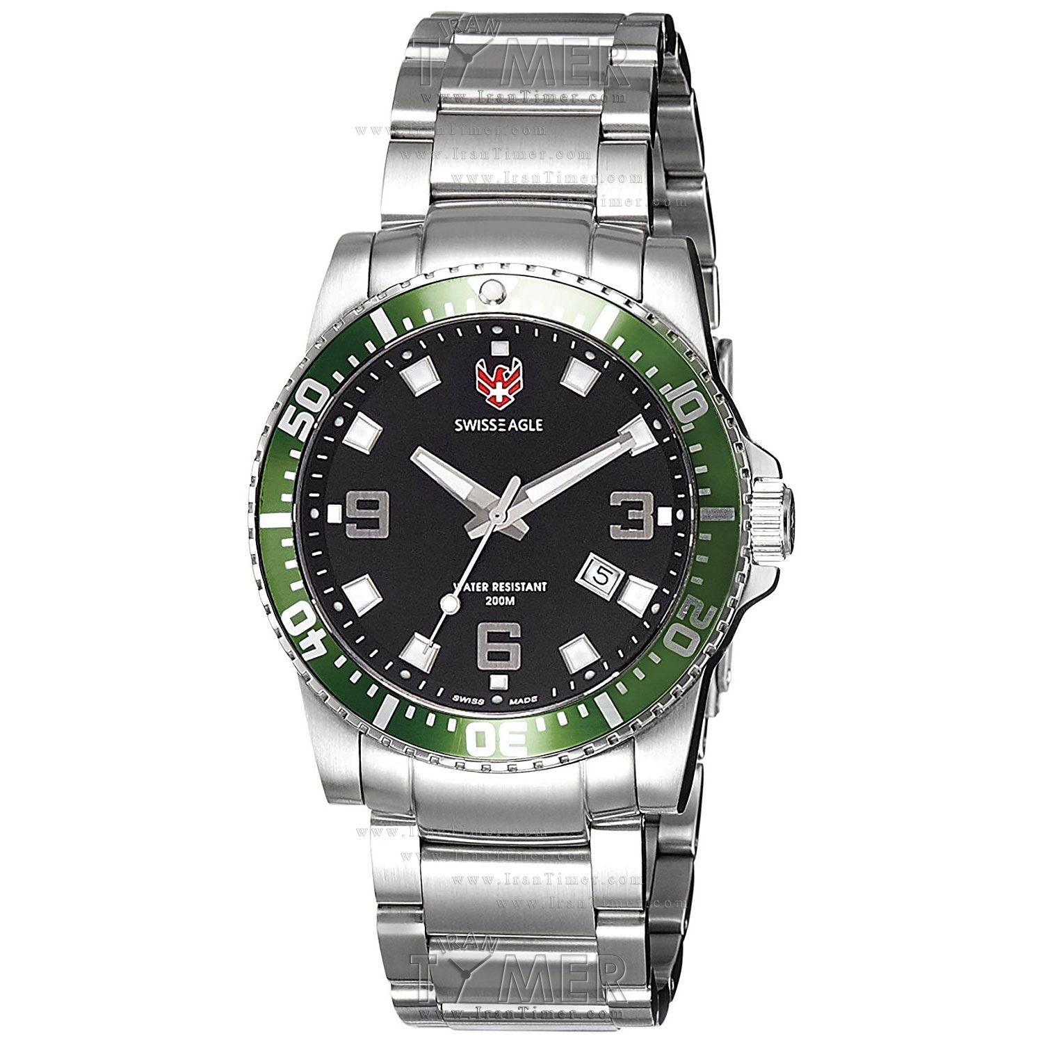 قیمت و خرید ساعت مچی مردانه سوئیس ایگل(SWISS EAGLE) مدل SE9007-33 کلاسیک | اورجینال و اصلی