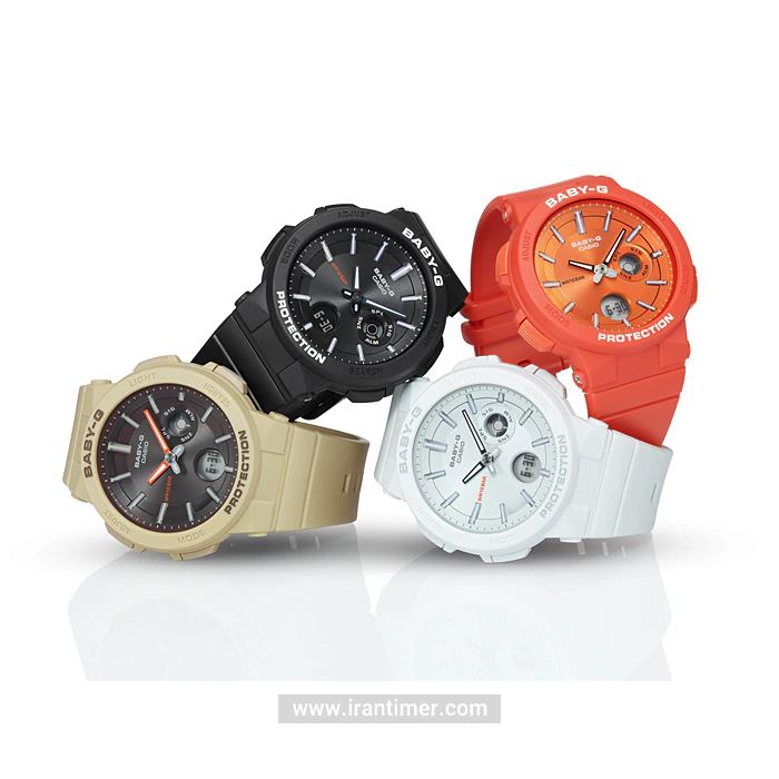 قیمت و خرید ساعت مچی کاسیو (CASIO) بیبی جی مدل BGA-255-5ADR اسپرت | اورجینال و اصلی