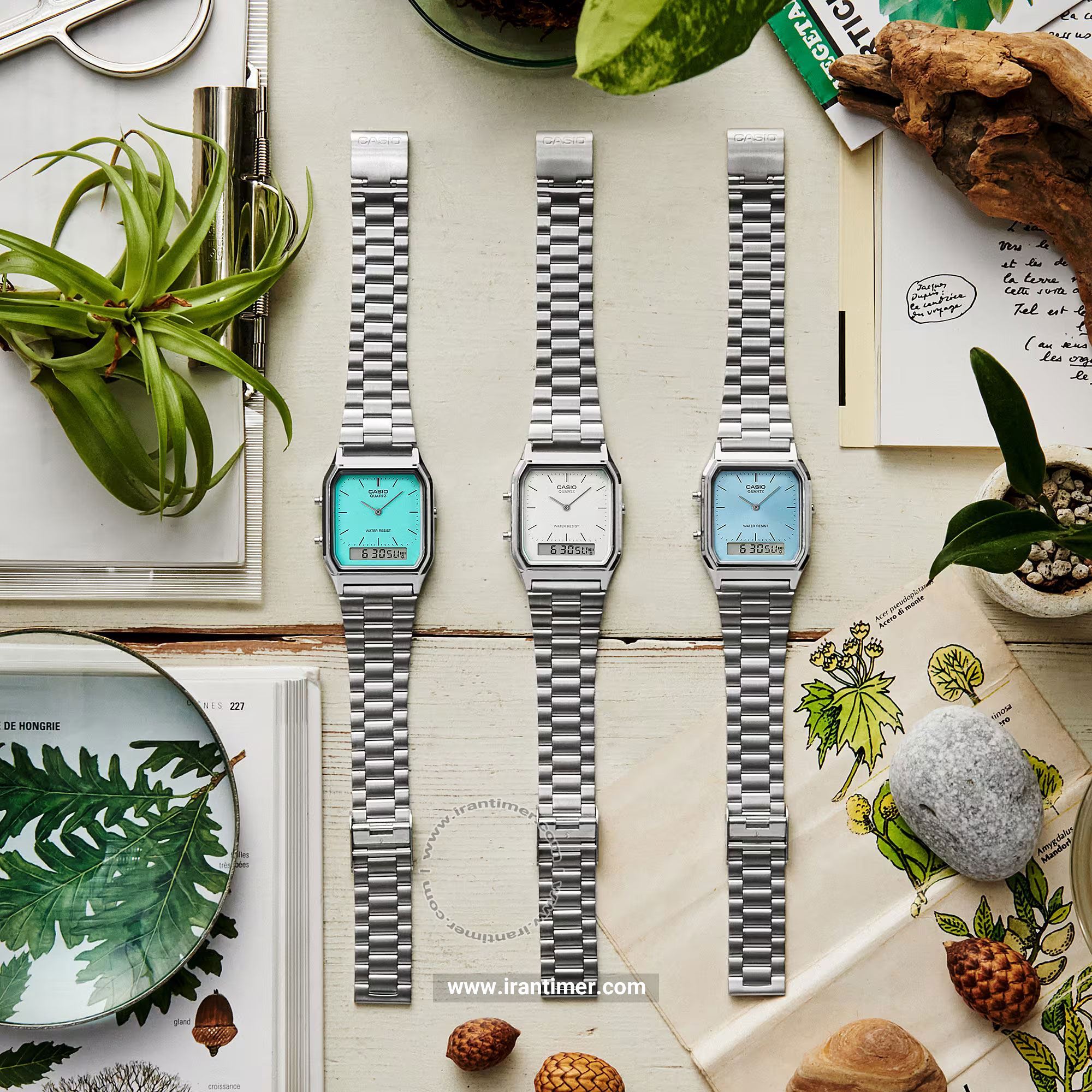 قیمت و خرید ساعت مچی مردانه زنانه کاسیو (CASIO) جنرال مدل AQ-230A-7AMQYDF کلاسیک | اورجینال و اصلی