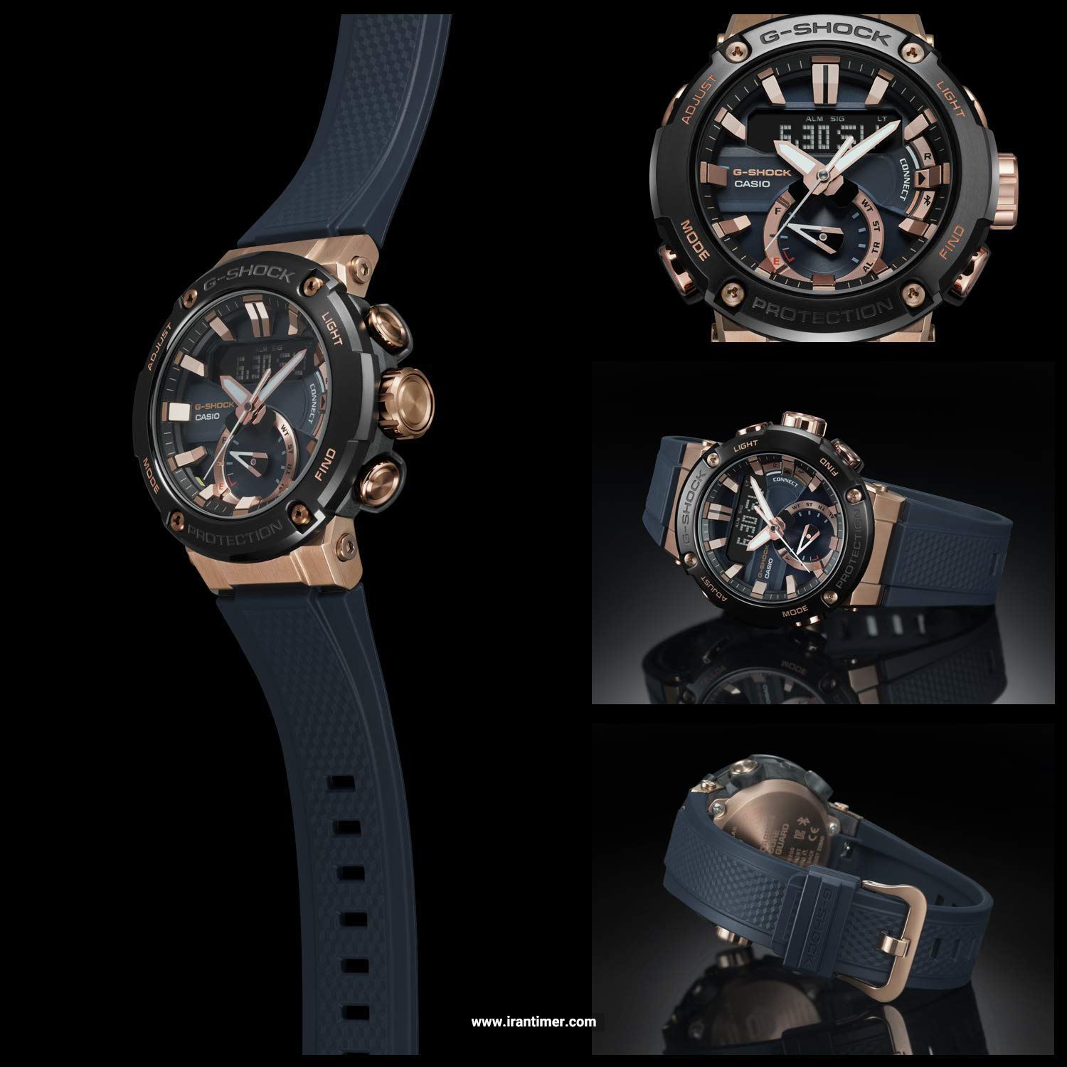 قیمت و خرید ساعت مچی مردانه کاسیو (CASIO) جی شاک مدل GST-B200G-2ADR اسپرت | اورجینال و اصلی