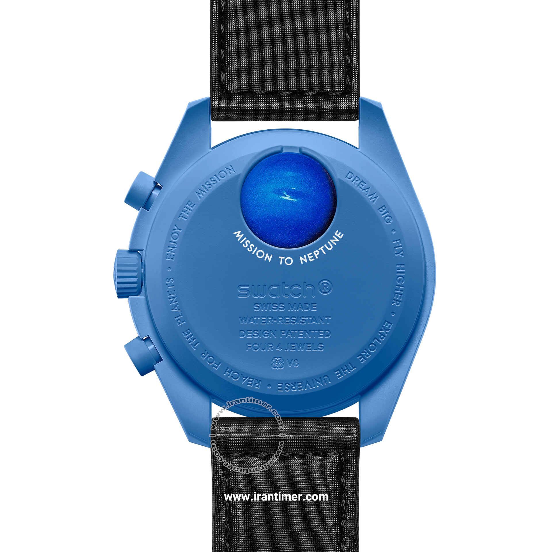 قیمت و خرید ساعت مچی مردانه زنانه سواچ(SWATCH) مدل MISSION TO NEPTUNE SO33N100 اسپرت | اورجینال و اصلی