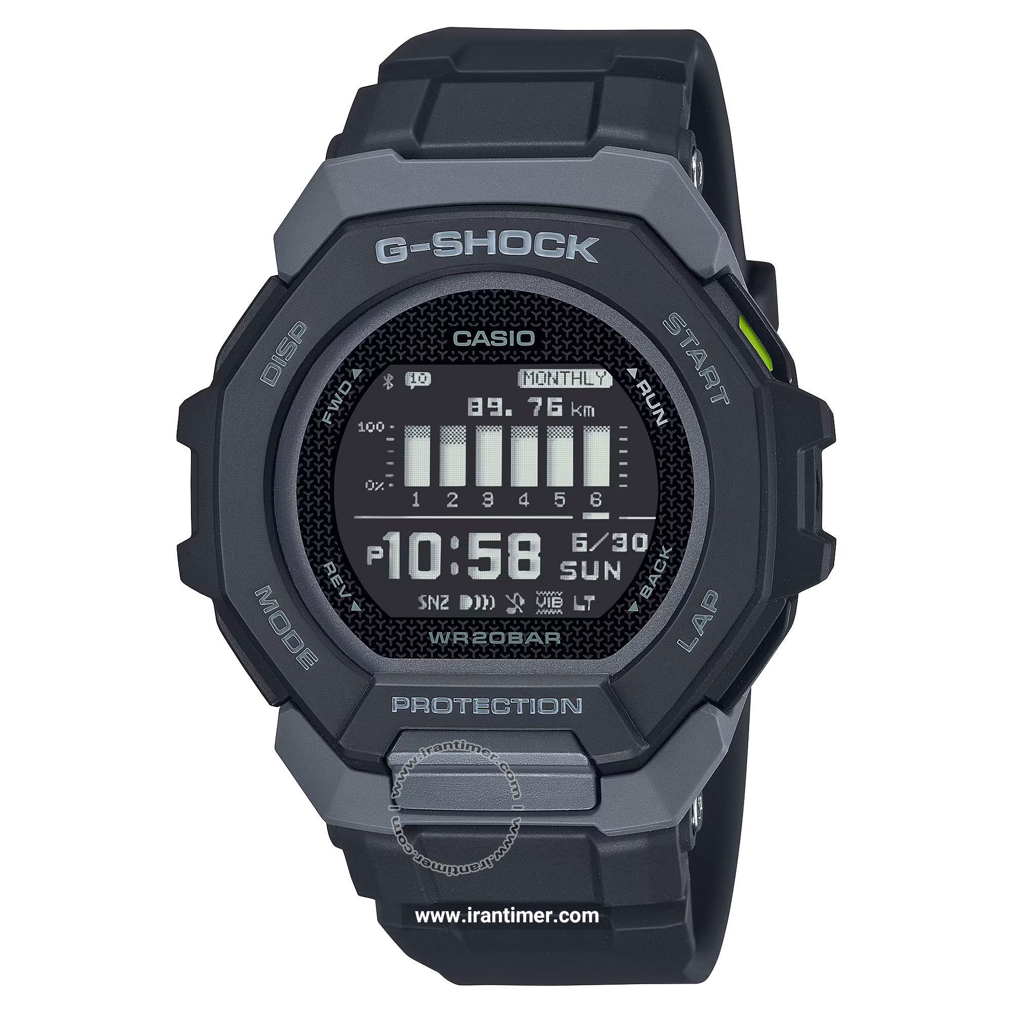 قیمت و خرید ساعت مچی مردانه کاسیو (CASIO) مدل GBD-300-1DR اسپرت | اورجینال و اصلی