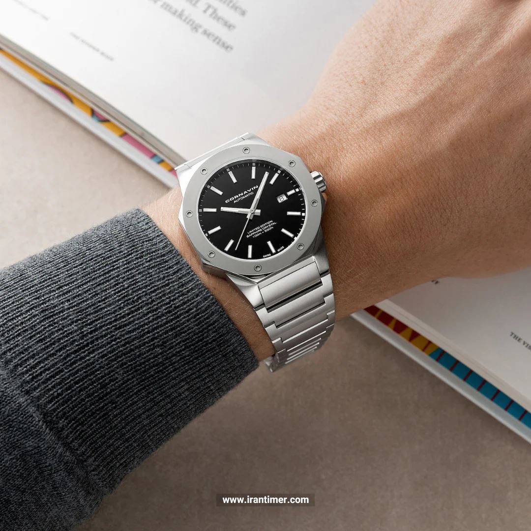 قیمت و خرید ساعت مچی مردانه کورناوین(CORNAVIN) مدل COR.AT.03.B کلاسیک | اورجینال و اصلی