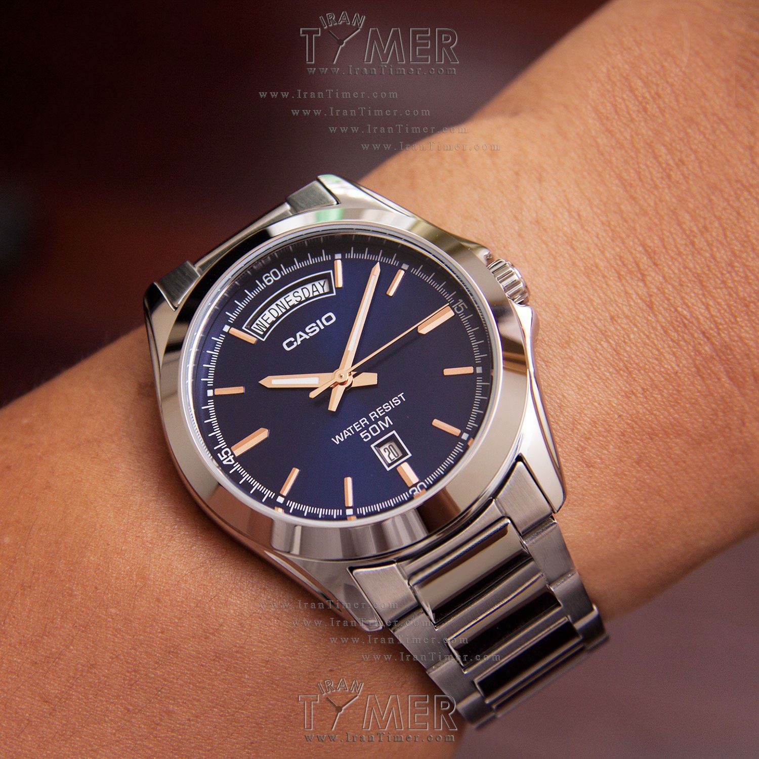 قیمت و خرید ساعت مچی مردانه کاسیو (CASIO) جنرال مدل MTP-1370D-2AVDF کلاسیک | اورجینال و اصلی