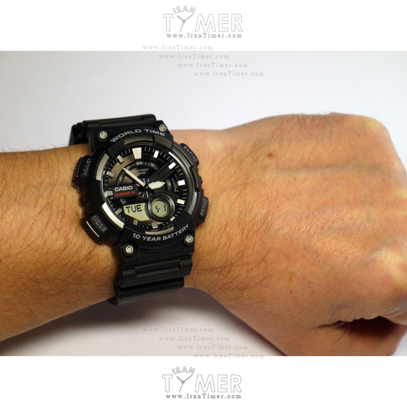 قیمت و خرید ساعت مچی مردانه کاسیو (CASIO) جنرال مدل AEQ-110W-1AVDF اسپرت | اورجینال و اصلی