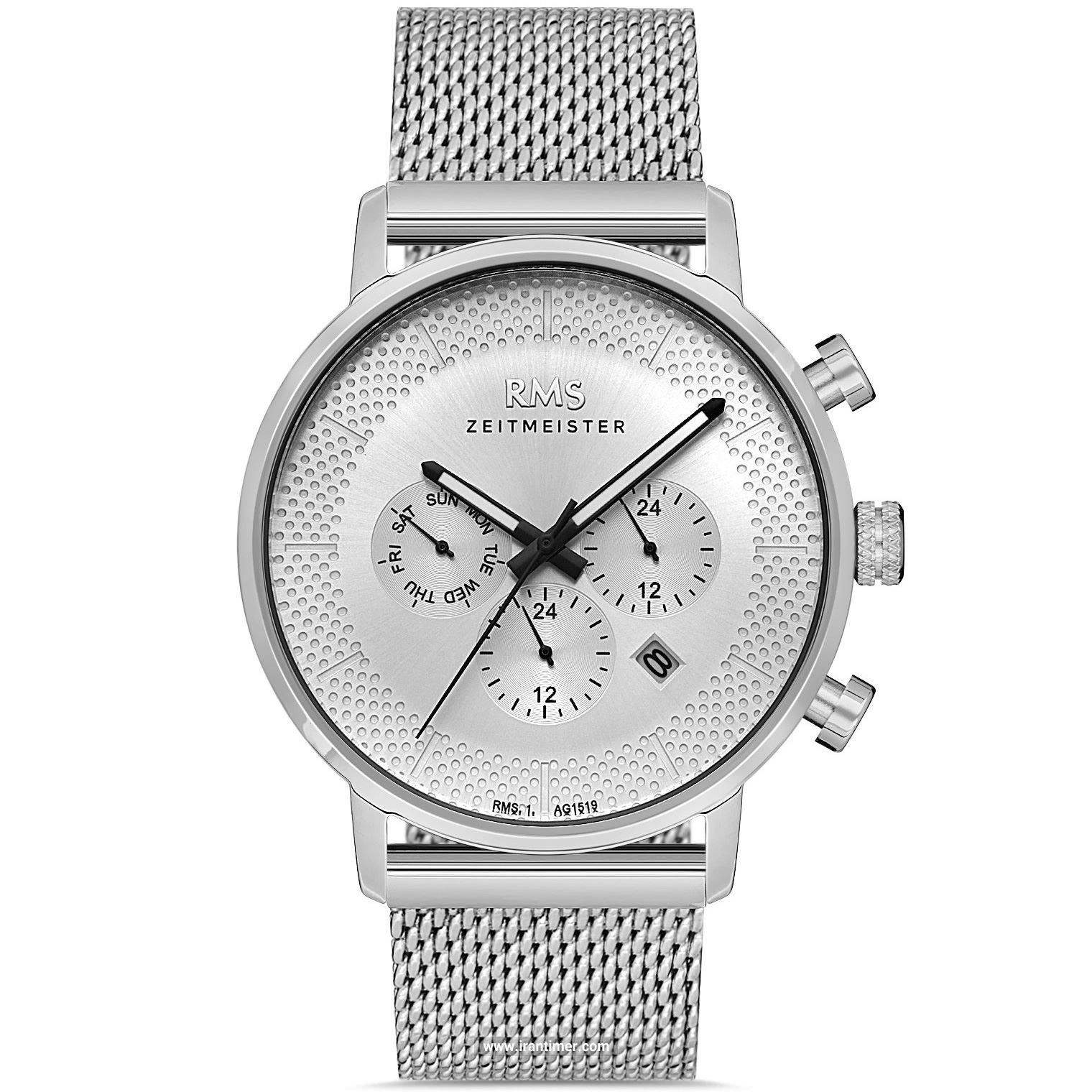 قیمت و خرید ساعت مچی مردانه آر ام اس زیمستر(RMS ZEITMEISTER) مدل RMS.1.AG1519.01 کلاسیک | اورجینال و اصلی