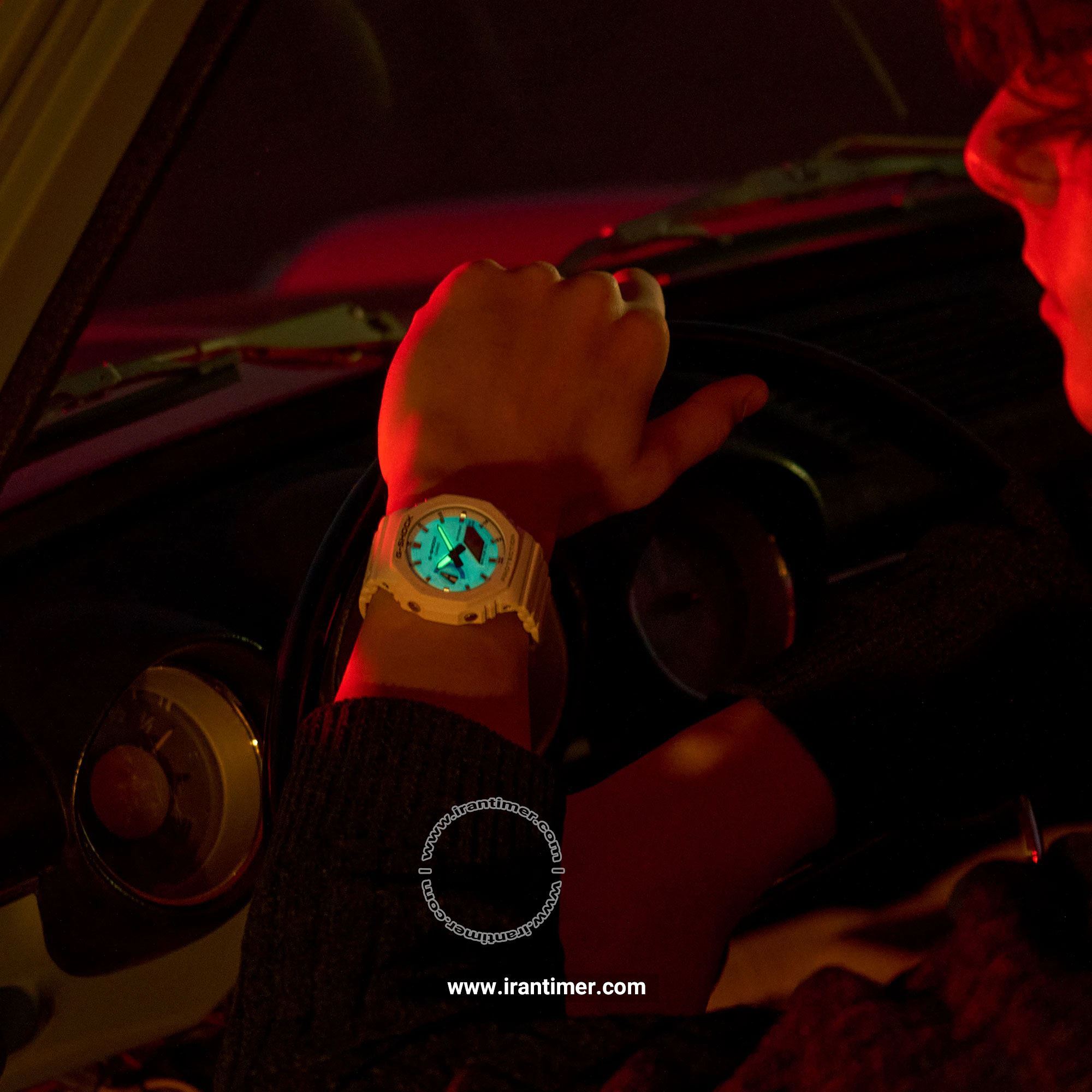 قیمت و خرید ساعت مچی مردانه کاسیو (CASIO) جی شاک مدل GA-2100HDS-7ADR اسپرت | اورجینال و اصلی