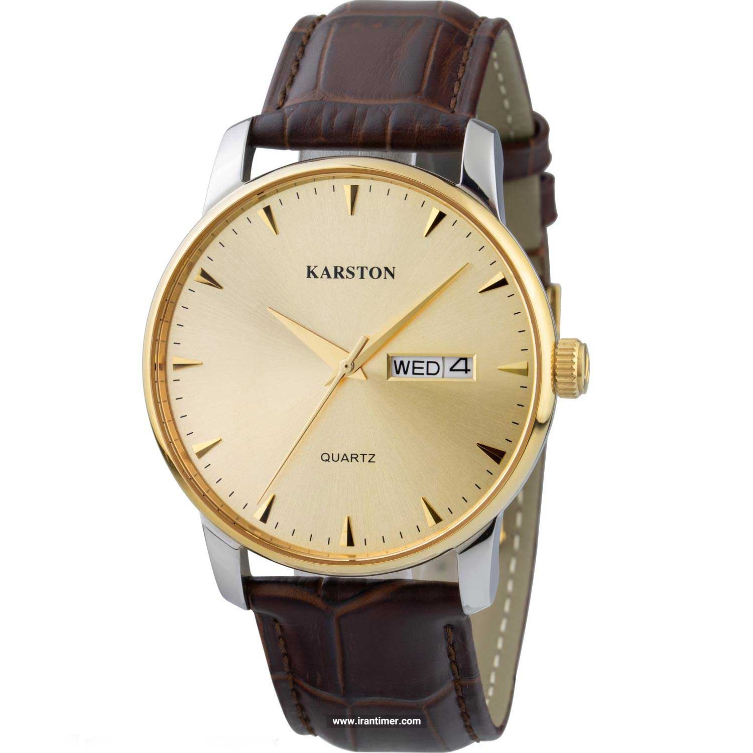 قیمت و خرید ساعت مچی مردانه کارستون(KARSTONE) مدل K-9028GSN کلاسیک | اورجینال و اصلی