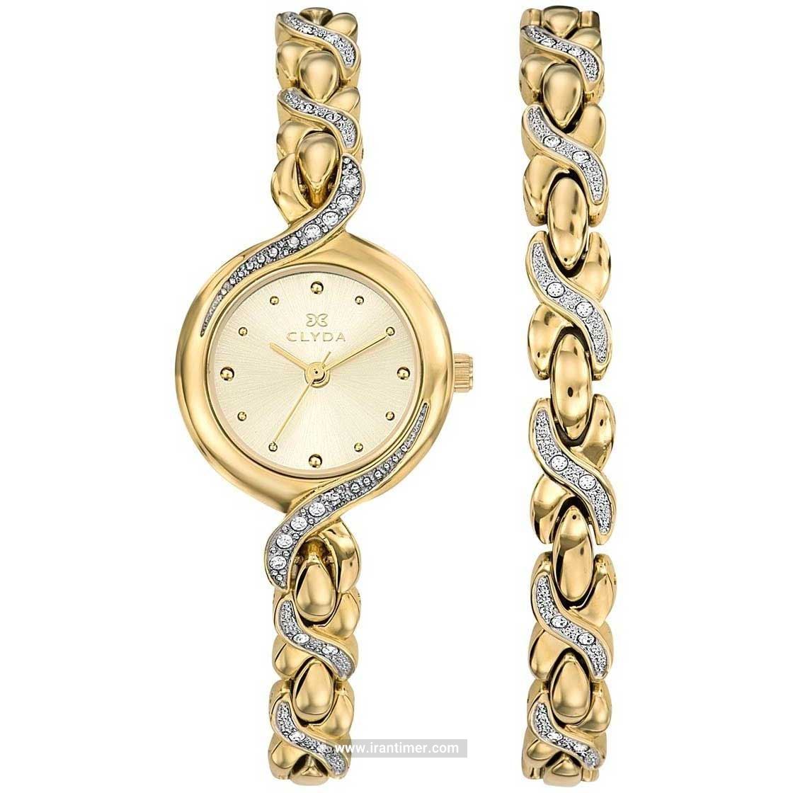 قیمت و خرید ساعت مچی زنانه کلیدا(Clyda) مدل CLA0735PTPX فشن | اورجینال و اصلی