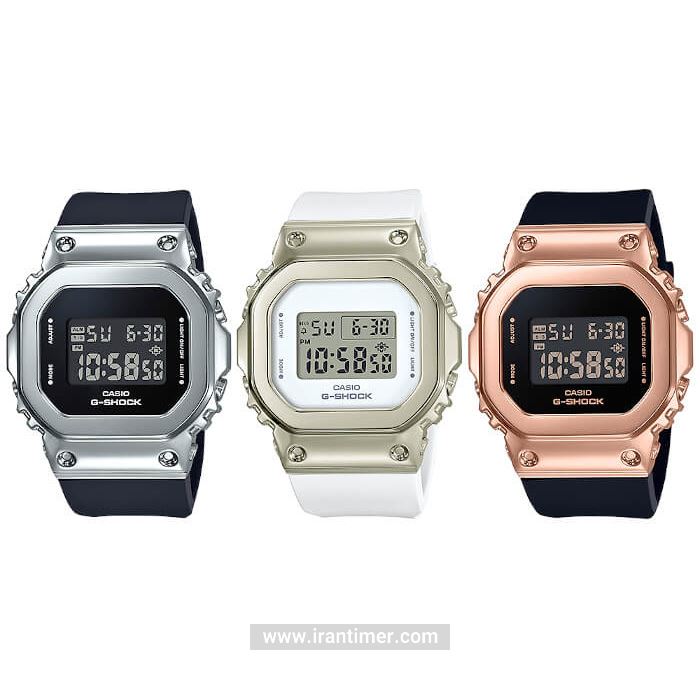 قیمت و خرید ساعت مچی زنانه کاسیو (CASIO) جی شاک مدل GM-S5600PG-4DR اسپرت | اورجینال و اصلی