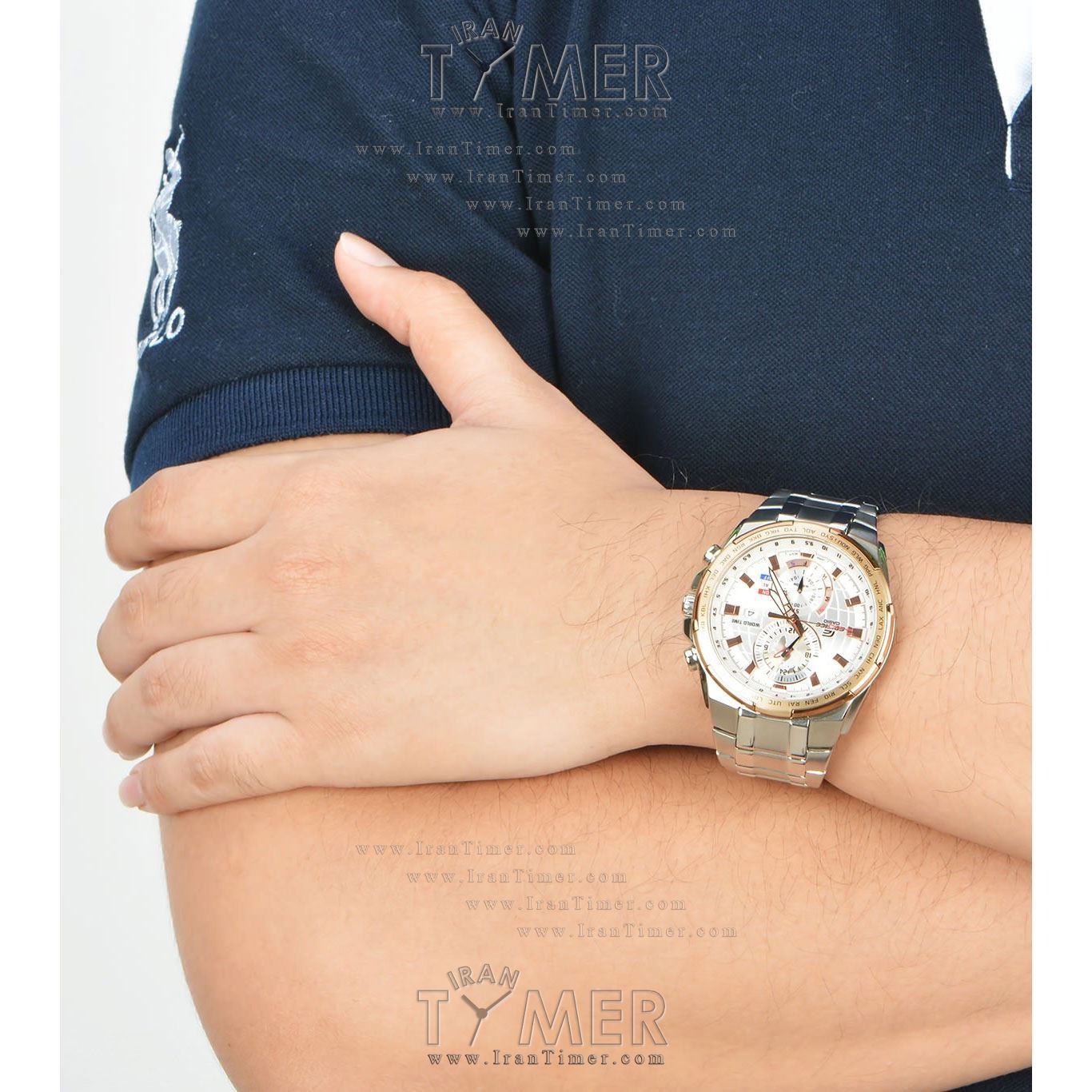 قیمت و خرید ساعت مچی مردانه کاسیو (CASIO) ادیفس(ادیفایس) مدل EFR-550D-7AVUDF اسپرت | اورجینال و اصلی