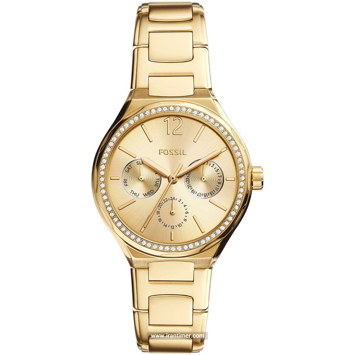قیمت و خرید ساعت مچی زنانه فسیل(FOSSIL) مدل BQ3722 کلاسیک فشن | اورجینال و اصلی