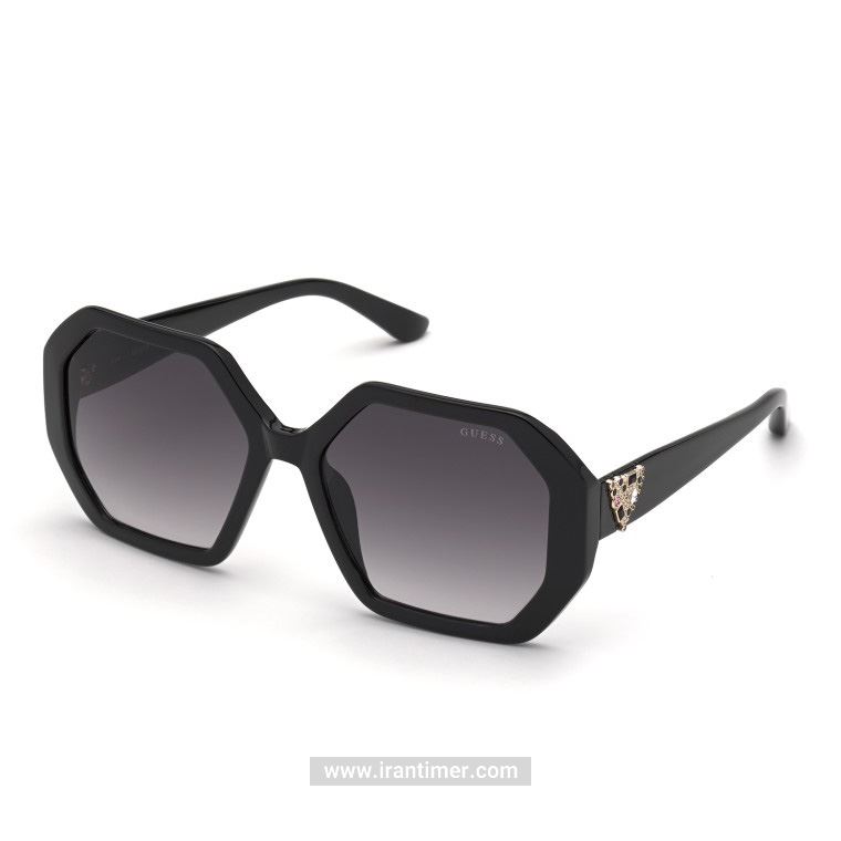 قیمت و خرید عینک آفتابی زنانه فشن (guess) مدل GU S 7789S 01B 58 | اورجینال و اصلی