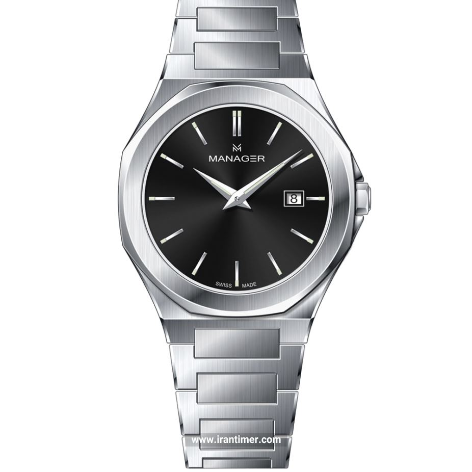 قیمت و خرید ساعت مچی مردانه منیجر(MANAGER) مدل MAN-RF-111-SM کلاسیک | اورجینال و اصلی