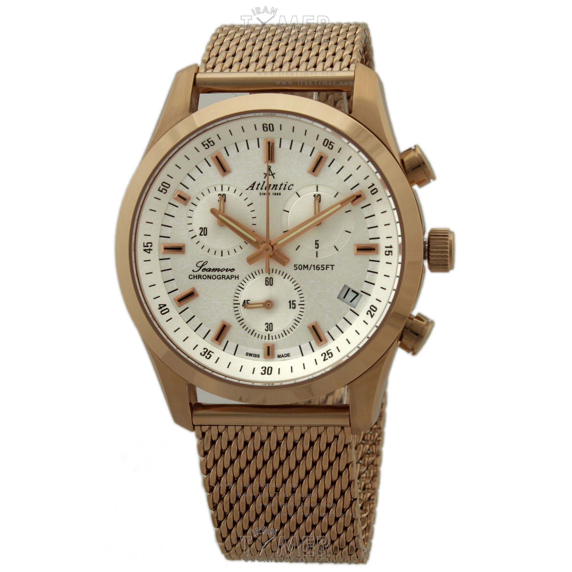 قیمت و خرید ساعت مچی مردانه آتلانتیک(ATLANTIC) مدل AC-65456.44.21 کلاسیک | اورجینال و اصلی