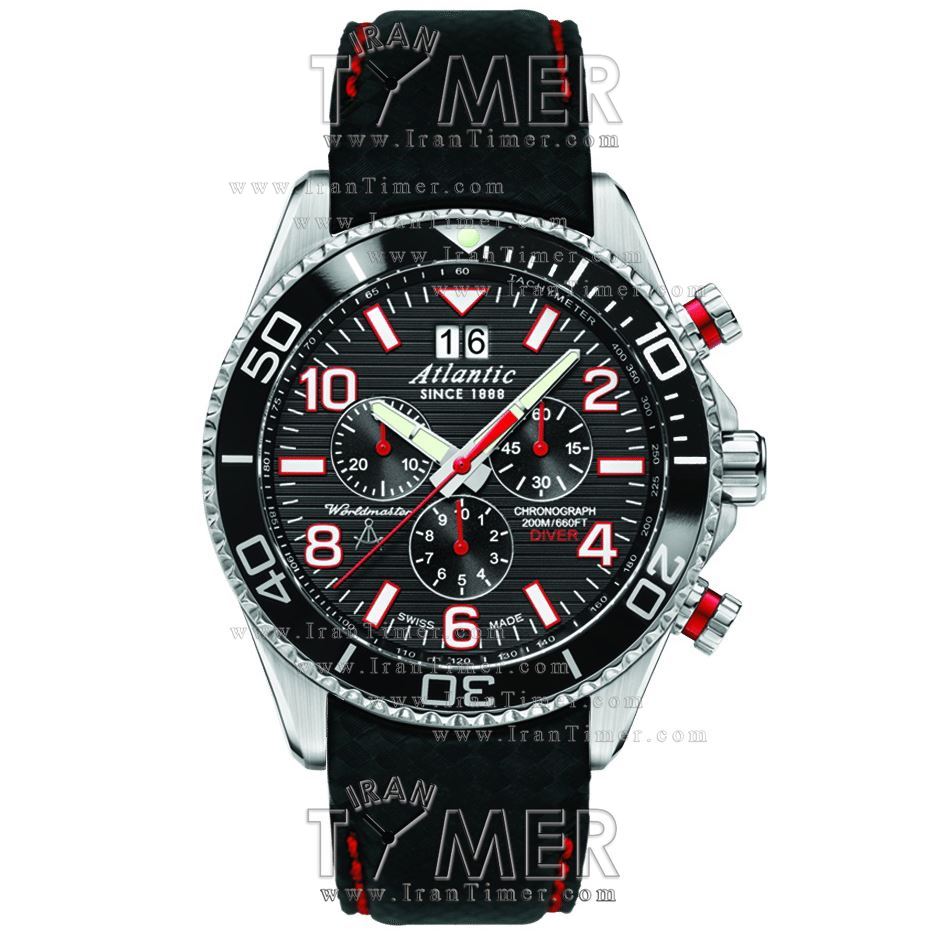 قیمت و خرید ساعت مچی مردانه آتلانتیک(ATLANTIC) مدل AC-55470.47.65RC کلاسیک | اورجینال و اصلی