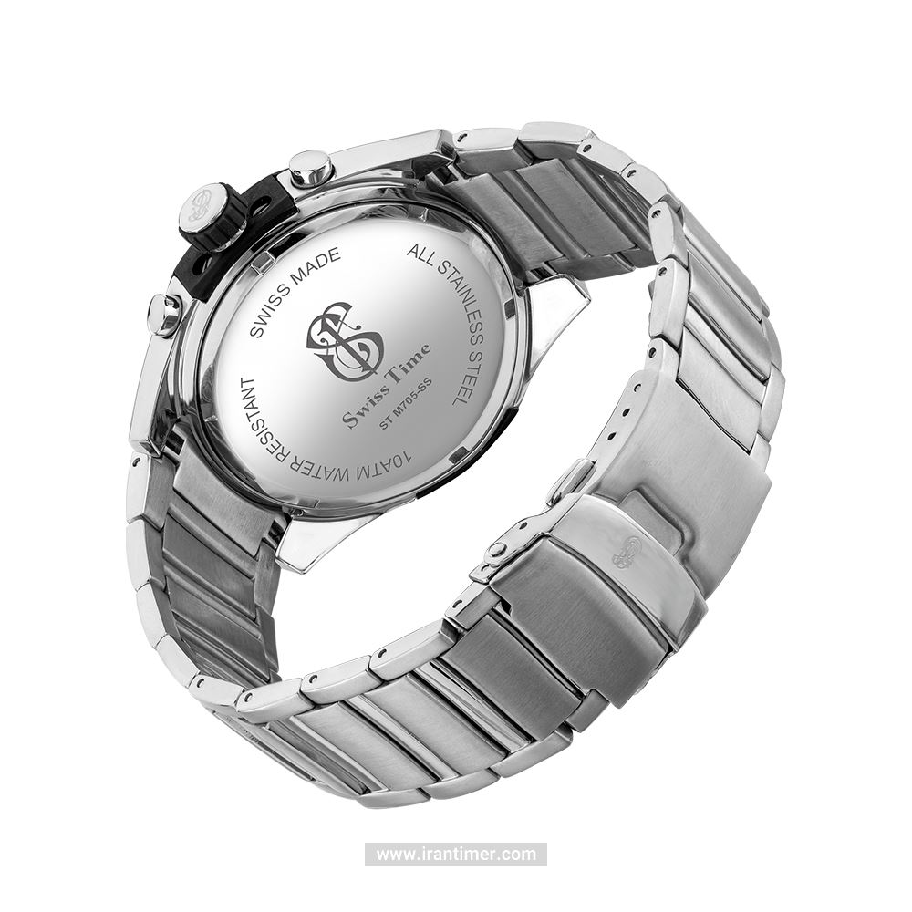 قیمت و خرید ساعت مچی مردانه سوئیس تایم(SWISS TIME) مدل ST M705-SS کلاسیک | اورجینال و اصلی