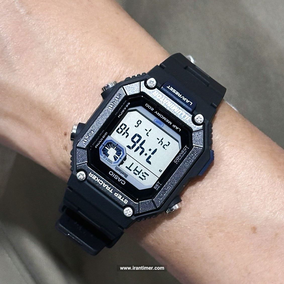 قیمت و خرید ساعت مچی مردانه کاسیو (CASIO) جنرال مدل WS-B1000-1AVDF اسپرت | اورجینال و اصلی