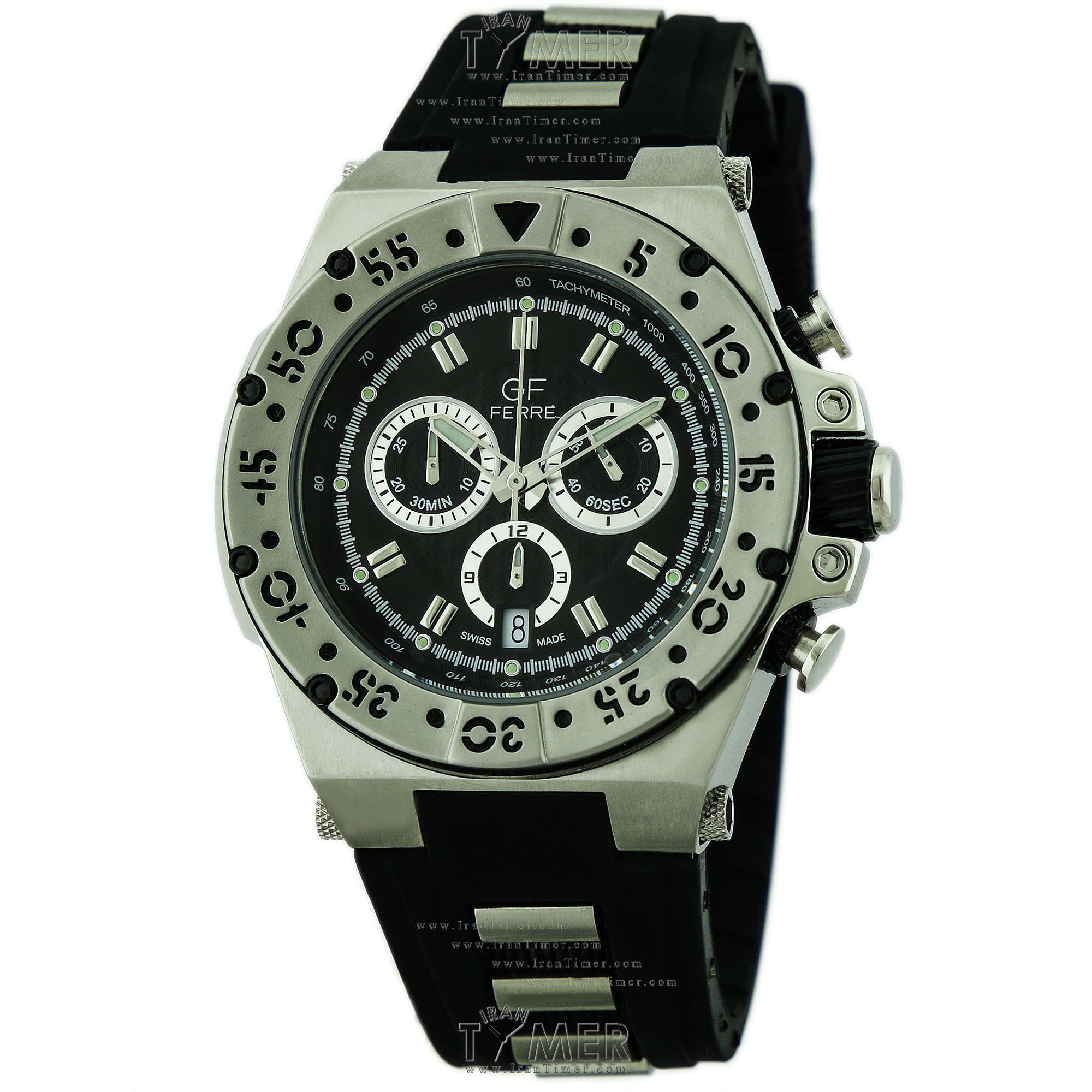 قیمت و خرید ساعت مچی مردانه جی اف فره(GF FERRE) مدل GF.SSS12246 اسپرت | اورجینال و اصلی