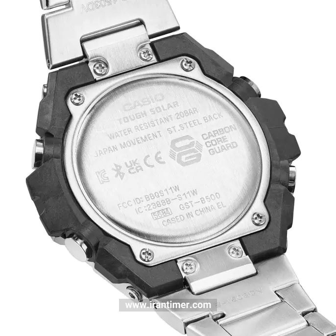 قیمت و خرید ساعت مچی مردانه کاسیو (CASIO) جی شاک مدل GST-B500D-1ADR کلاسیک | اورجینال و اصلی